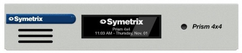 Symetrix Prism 4x4 Цифровая аудиоплатформа. Dante. Свободно конфигурируемый алгоритм маршрутизации