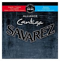 Savarez 510ARJ Alliance Cantiga Red/Blue mixed tension струны для классической гитары, нейлон