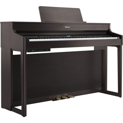 Roland HP702-DR + KSH704 2DR цифровое фортепиано, 88 клавиш, 384 полифония, 324 тембр (2-е коробки)