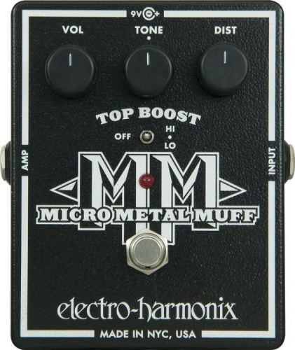 Electro-Harmonix Micro Metal Muff гитарная педаль Metal Distortion