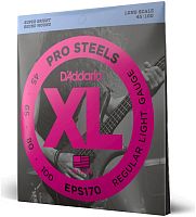 D'Addario EPS170 струны для бас-гит, ProSteels/Long, 45-100