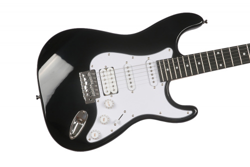 Bosstone SG-04 BK+Bag Гитара электрическая, 6 струн цвет черный фото 5