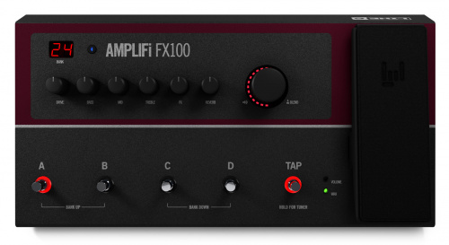 LINE 6 AMPLIFI FX100 гитарный напольный мульти-эффект процессор с управлением через iOS и Android устройства фото 4