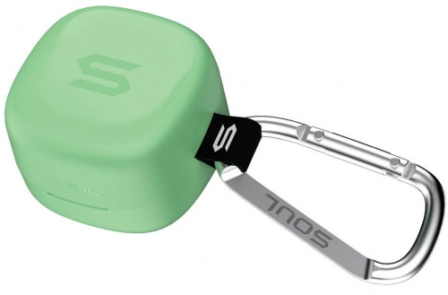 SOUL S-NANO Lime Вставные беспроводные наушники. 1 динамический драйвер. Bluetooth 5.0, частотный диапазон 20 Гц - 20 кГц, чувствительность 93 дБ, соп фото 5