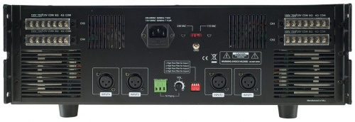 Proel AUP4250 Трансляционный усилитель: 4x250Вт (RMS), 4x380Вт (мах), 4/8/16Ом, 100В, 50Hz-20KHz. В фото 2