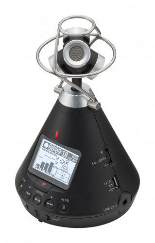 Zoom H3-VR Портативный рекордер для записи пространственного аудио фото 2