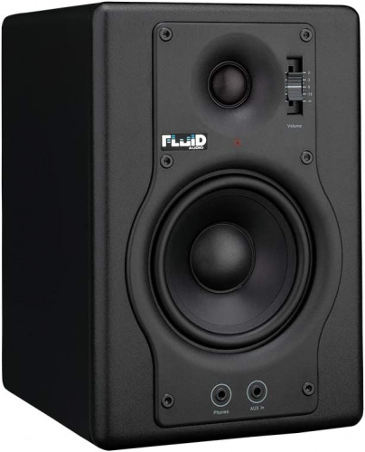 Fluid Audio F4 пара мониторов, двухполосные, 30 Вт RMS, с балансным/небалансным подключением фото 6