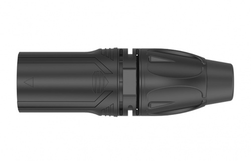 ROXTONE RX3M-BS Разъем cannon кабельный папа 3-х контактный, цвет: Черный. HQ фото 2