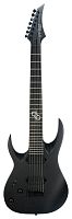 Solar Guitars A2.7C LH 7-струнная левосторонняя электрогитара, цвет черный матовый