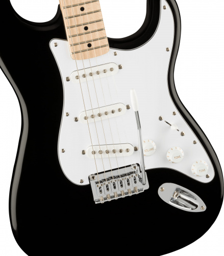FENDER SQUIER Affinity Stratocaster MN BLK электрогитара, цвет черный фото 5
