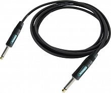 Cordial CCFI 3 PP инструментальный кабель моно-джек 6,3 мм/моно-джек 6,3 мм, 3,0 м, черный