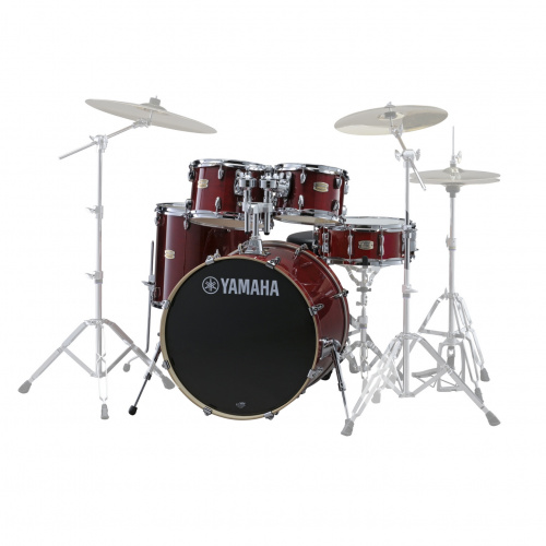 Yamaha SBP2F5CRR ударная установка из 5 барабанов, цвет Cranberry Red, без стоек