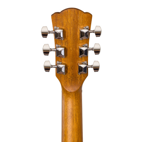 ROCKDALE Aurora D3 Satin BK акустическая гитара дредноут, цвет черный, сатиновое покрытие фото 8