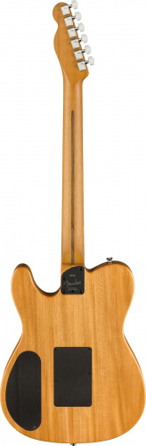 FENDER American Acoustasonic Telecaster Sonic Gray моделирующая полуакустическая гитара, цвет серый, чехол в комплекте фото 2