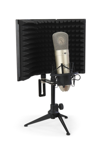 AuraSonics AS2 акустический экран для микрофонов, с креплением на стойку 31x21см