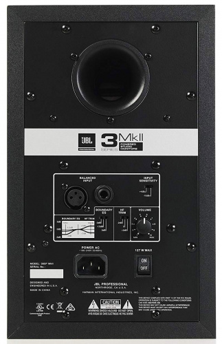 JBL 305P MKII монитор активный 2-полосный студийный 5". Усилители D-класса: НЧ 41Вт, ВЧ 41Вт. 43-24кГ фото 2