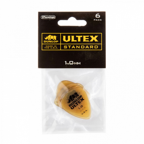 Dunlop Ultex Standard 421P100 6Pack медиаторы, толщина 1 мм, 6 шт. фото 4