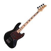 REDHILL JB400/BK бас-гитара 4-стр., J+J, 864 мм, корпус ясень, гриф клен, цвет черный