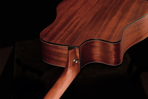 KEPMA EDCE Natural электроакустическая гитара, цвет натуральный, в комплекте 3м кабель фото 6