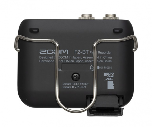 Zoom F2-BT/B полевой стереорекордер Bluetooth чёрный цвет фото 5