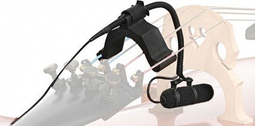 DPA VO4099C инструментальный микрофон на гусиной шее с креплением на виолончель, разъем MicroDot (XLR адаптер в комплекте) фото 3