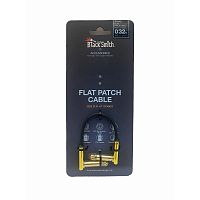 BlackSmith Patch Cable Gold Flat 0.32ft GSFPC-10 патч-кабель, 10 см, угл Jack + угл Jack, позол кон