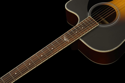 KEPMA D1CE Sunburst Matt электроакустическая гитара, цвет санберст, в комплекте 3м кабель фото 5