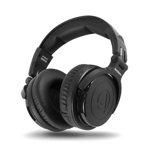 AuraSonics STUDIO D200HR наушники проводные, закрытые, драйверы 50мм, 20-20 000 Гц, складная конструкция, импеданс 32Ом, чувствительность 105 дБ, мощн