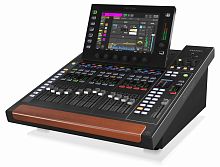 Behringer WING COMPACT цифровой микшер, 48 стерео каналов,13 фейдеров, 10" сенсорный экран, 8FX, 16MIX, 8MATRIX, 4MAIN, 3хAES50, USB 2.0 audio, слот д