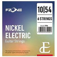 FZONE ST106 струны для электрогитары, никель, калибр 10-52