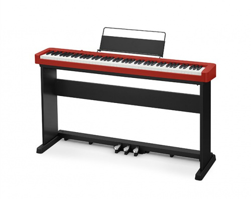 Casio CDP-S160RD цифровое фортепиано, 88 клавиш, 64 полифония, 10 тембров, вес 10,5 кг фото 4