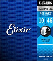 Elixir 12050 Polyweb Струны для электрогитары Custom Light 10-46