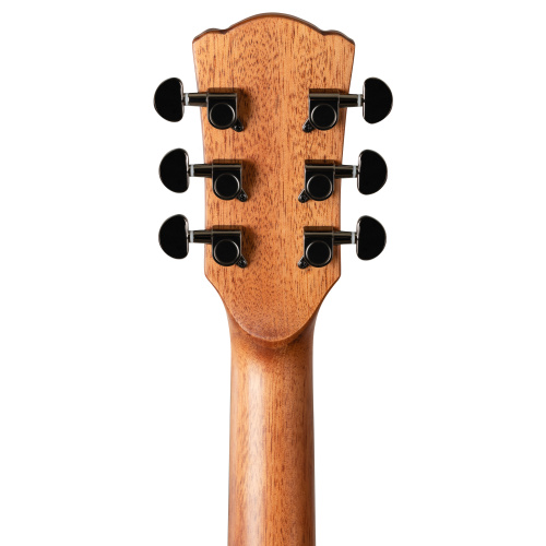 ROCKDALE Aurora D6 Satin All-Mahogany акустическая гитара дредноут, цвет натуральный, сатиновое покрытие фото 8