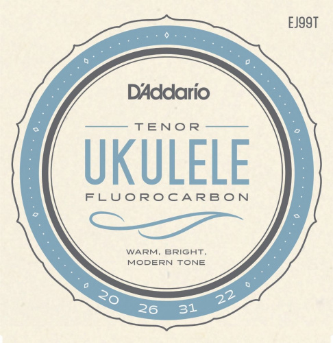 D'Addario EJ99T струны для укулеле тенор, карбон Fluorocarbon
