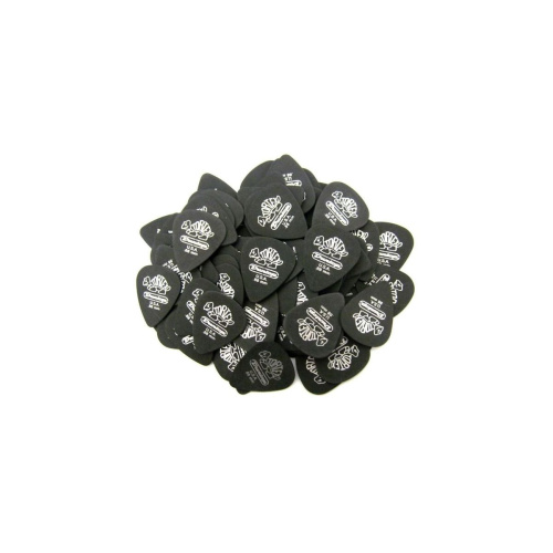 Dunlop 488R088 Tortex Pitch Black Standard 72Pack медиаторы, толщина 0.88 мм, 72 шт.