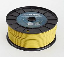 Rockcable RCL10303 D6 YE кабель микрофонный балансный, витой медный экран, =6мм, желтый