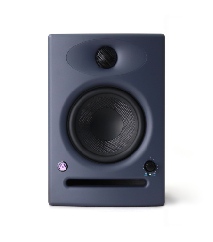 AuraSonics SOURCE 5 активный студийный монитор (bi-amp) 5,25" стекловолокно +1" шёлк, регулятор громкости, 45+35Вт, 55-22000Гц 102дБ(пик), крепление н
