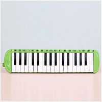 BEE BM-32K E мелодика духовая клавишная 32 клавиши, цвет зеленый, мягкий чехол