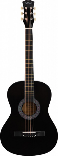 DAVINCI DF-50A BK гитара акустическая шестиструнная, цвет черный
