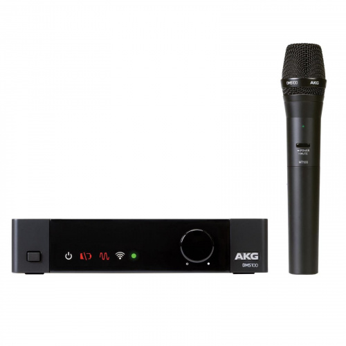 AKG DMS100 Vocal Set цифровая радиосистема с ручным передатчиком с динамическим капсюлем P5, диапазон 2,4ГГц, 4 канала