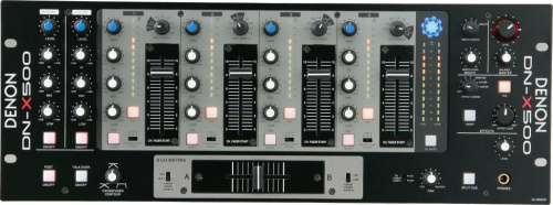 DENON DN-X500E2 4-канальный DJ-микшер 19 со встроенной матрицей