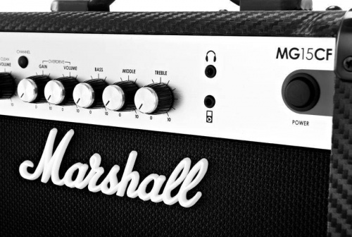 MARSHALL MG15CF COMBO усилитель гитарный транзисторный, комбо, 1х8" 15Вт, 2 канала (Clean, Overdrive фото 3
