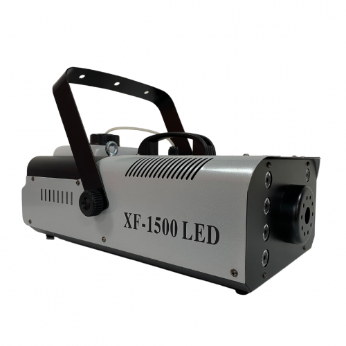 XLine XF-1500 LED Компактный генератор дыма мощностью 1500 Вт c LED RGB 8х3 Вт подсветкой. DMX, ДУ фото 2