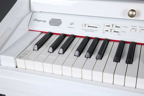 Ringway GDP6320 Polish White Цифровой рояль, 88 взвешенных клавиш, 3 педали полифония: 64 голоса фото 3