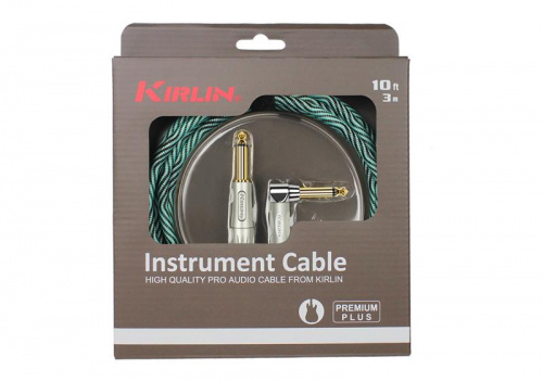 Kirlin IWB-202PFGL 6M WBT кабель инструментальный Разъемы: 1/4" прямой моноджек 1/4" угловой мо фото 4