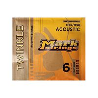 Markbass Twinkle Series DV6TWPB01356AC струны для акустической гитары, 13-56, фосфор/ бронза
