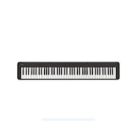 Casio CDP-S160BK цифровое фортепиано, 88 клавиш, 64 полифония, 10 тембров, вес 10,5 кг
