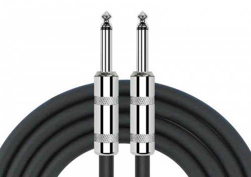 Kirlin SBCV-166 2M BK кабель колоночный Разъемы: 1/4" прямой моноджек 1/4" прямой моноджек ник