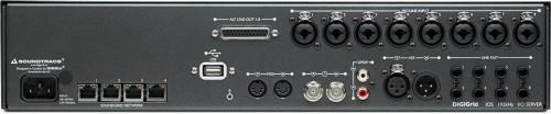 DiGiGridD X-DG-IOS-XL Сетевой аудиоинтерфейс/сервер: 8мик/лин вх., 8 лин. вых., 2 выхода на наушники фото 2