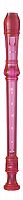 Smart HY-26GM PK Блок-флейта сопрано пластик немецкая система шомпол для чистки цвет розовый